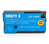 Compatible HP CZ130A / 711 Cartouche d’encre Cyan