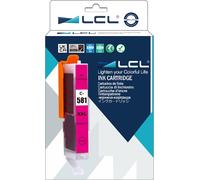 Compatible Ink Cartridge CLI-581 M CLI-581 XL M CLI-581 XXL M 1996C001 12.5 ML (1Magenta) Replacement for Canon Pixma TR7550 TR8550 TS6150 TS6151 TS6250 TS8150 TS8151 TS811 TS811 42 TS9 150 TS9155