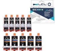 Compatible Ink Cartridge PGI-35 PGI35 CLI-36 CLI36 1509B002 1511B002 (5 Black 5 Colours) Replacement for Canon PIXMA IP100B IP100 IP100 IP100V IP110 IP110 Series PIXMA mini260