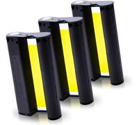 Compatible Ink Cartridges for KP-108IN KP108 Ribbon for Canon Selphy CP1000 CP1200 CP1300 CP900 CP910 Photo Printers (No Paper) 100 x 148 mm Pack of 3