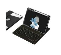 Compatible iPad 5/6 (2017/2018) 9.7 : Étui rotatif à 360 avec clavier Bluetooth