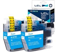 Compatible LC-3219 LC3219 LC-3219XL LC3219XL LC-3219XLC LC3219XLC (2-Pack Cyan) Replacement for Brother MFC-J5330DW MFC-J5330DW MFC-J5830DW MFC-J6530DW MFC-J6535DW MFC-J6930DW MFC-J6930DW