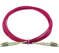 Compatible Lenovo 4Z57A10852 BlueOptics câble patch fibre optique duplex, LC-UPC/LC-UPC beige, 30 mètres, multimode, G50/125µm OM4, atténuation d'entrée : moins de 0.2dB, fibre de marque, ferrule céra