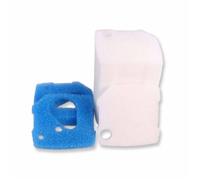 Compatible Mousse Filtrant Coussins de Ouate pour Eheim Professionel 4+ 250/250T/350/350T/600 et Pro 4e+ 350 (12x Blanc, 3X Bleu)