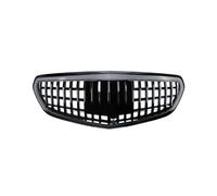 Compatible Pour Benz Classe E W212 E180L E200L E320L E260L 2009-2015 Style Grilles de radiateur automatique avant Argent GT Grill Partie extérieure(Gloss Black 2)