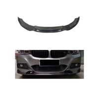 Compatible pour BMW Série 3 GT F34 320i 330i 318i Diffuseur de spoiler de dérivation de pare-chocs avant de voiture en fibre de carbone Kit de carrosserie amélioré for menton de lèvre avant(Style B)