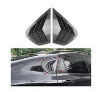 Compatible Pour BMW X6 E71 E72 2008 2009 2010-2014, volets de fenêtre latérale arrière de voiture, grille d'aération, pare-soleil, garniture, décoration extérieure automatique(Carbon Fiber Look)