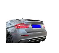 compatible pour BMW X6 E71 Spoiler Spoiler en fibre de carbone pour X6 2008 2009 2010 2011 2012 2013 Aileron de coffre arrière Performance Spoiler(FRP Glossy Black)
