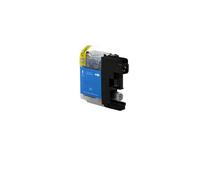 Compatible pour Brother MFC-J 6720 DW Cartouche d'encre cyan - LC-125XL-C - Inhalt: 15 ml