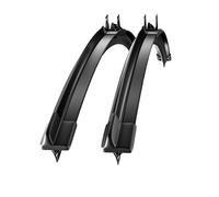 Compatible pour Buick Encore 2012-2019 2013 2014 2015 2016 2017 2018 2 pièces balais d'essuie-glace avant essuie-glaces en fibre de carbone(Black)