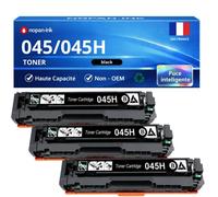 compatible pour Canon 1246C002 045H noir 2800 pages haute capacité pack 3