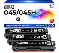 compatible pour Canon 1246C002 045H noir 2800 pages haute capacité pack 3