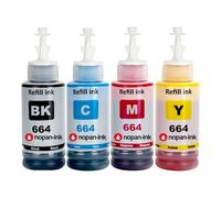 compatible pour Epson 6641 6642 6643 6644 Noir Couleurs Pack 4 4000 6500 pages