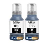 compatible pour Epson C13T00Q140 105 E105B noire pack 2 8000 pages