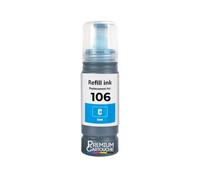 compatible pour Epson C13T00R240 106 106C cyan 6000 pages haute capacité