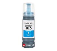 compatible pour Epson C13T00S24A 103 E103C cyan 70ml 7500 pages
