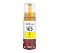compatible pour Epson C13T00S44A 103 E103Y jaune 70ml 7500 pages