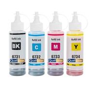 compatible pour Epson T6731 T6732 T6733 T6734 Pack 4 x 70 ml haute capacité