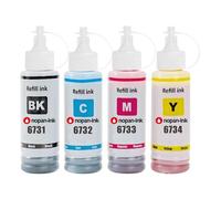 compatible pour Epson T6731 T6732 T6733 T6734 Pack 4 x 70 ml haute capacité