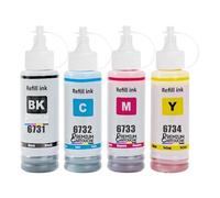 compatible pour Epson T6731 T6732 T6733 T6734 Pack 4 x 70 ml haute capacité