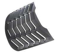 Compatible Pour Ford Mustang 2015 2016 2017~2020 Persiennes de fenêtre arrière de voiture Diffuseur de sortie d'air Obturateur Grill Couvre Cadre Autocollants décoratifs