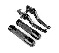 Compatible Pour Honda CBR 125 R 125R 2011-2020 2019 2018 2017 2016 Levier De Frein D'embrayage De Moto Extensible Réglable Leviers Pliables Poignées De Guidon(Noir)