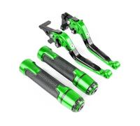 Compatible Pour Honda CBR125R CB125R CBR150R CBR 150R 2011 2012 2013-2020 Levier De Frein D'embrayage De Moto Extensible Réglable Leviers Pliables Poignées De Guidon(Vert)