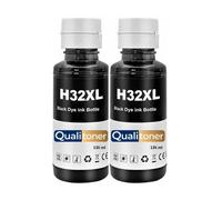 compatible pour HP 32XL 32 XL 1VV24AE Noir haute capacité Pack 2 x 135 ml