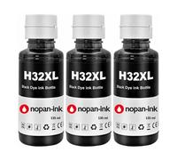compatible pour HP 32XL 32 XL 1VV24AE Noir haute capacité Pack 3 x 135 ml
