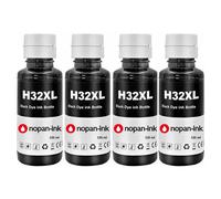 compatible pour HP 32XL 32 XL 1VV24AE Noir haute capacité Pack 4 x 135 ml