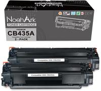 Compatible Pour Hp Cb435A 35A Cartouche De Toner Remplacement Pour Hp Laserjet P1005 P1006 P1007 P1008 P1009 Imprimante (2 Noir)[ENC941021]