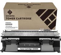 Compatible Pour Hp Ce505X 05X Ce505A 05A 6900 Pages Noir Cartouche De Toner Compatible Pour Imprimante Hp Laserjet P2030 P2035 P2035N P2050 P2055 P2055D P2055Dn P2055X (1X Noir)[ENC940939]