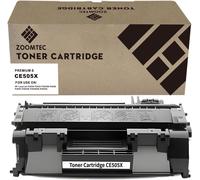 Compatible pour HP CE505X 05X CE505A 05A 6900 Pages Noir Cartouche de Toner Compatible pour Imprimante HP Laserjet P2030 P2035 P2035N P2050 P2055 P2055D P2055DN P2055X (1x Noir)