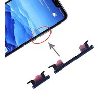 COMPATIBLE POUR HUAWEI Mate 20 Lite SNE-LX1 AL00 KIT TOUCHES (BLEU BLE) EXTÉRIEUR LATÉRALES TASTINO ALLUME POWER ON OFF + Bouton contrôle VOLUME side keys