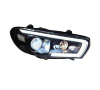 Compatible Pour les phares VW/Scirocco 2009-2017 Compatible Pour Scirocco 1.4T 2.0T Clignotant dynamique Phare DRL Lentille Bi-Xénon Double Faisceau KIT(2.0T)