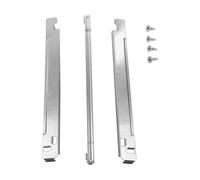 Compatible pour LG accessoires lave-linge et sèche-linge | Accessoires kit d'empilage en acier chromé adaptés aux appareils de lavage de 27 pouces