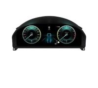Compatible Pour Mercedes Benz C W204 NTG4.0 2008-2011 LCD Tableau de bord numérique Cluster Tableau de bord virtuel Compteur de vitesse Mise à niveau 12,3"