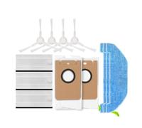 Compatible Pour Neabot Q11. Accessoires Et Pièces De Rechange Pour Aspirateur Robot, Brosses Latérales, Filtres HEPA, Sacs À Poussière, Tampons De Serpillière.(A)