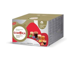 Compatible Pour Nescafè-Dolce Gusto-96 Capsules-Goût ASSORTIMENT DE SOLUBLES-Made In Italy-6 Paquets De 16 Capsules