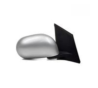 Compatible Pour Nissan Livina 06-12 Rétroviseur externe latéral avec lentille, clignotant, coque, support de cadre(No Heated Silver R)