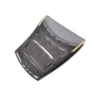 Compatible Pour Porsche Taycan 4S Turbo Turbo S 2019-2024 - Cache d'aération de capot moteur avant en fibre de carbone(Double Carbon)