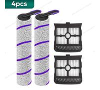 Compatible pour Rowenta x-clean 10,Tefal x-clean 10,accessoires pour aspirateur et vadrouille,brosse à rouleau,filtre Hepa-Set 2