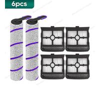 Compatible pour Rowenta x-clean 10,Tefal x-clean 10,accessoires pour aspirateur et vadrouille,brosse à rouleau,filtre Hepa-Set 3