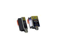 Compatible pour Samsung CJX-1000 Cartouches d'encre ensemble noir, cyan, magenta, jaune - INK-M210/ELS & INK-C210/ELS - Inhalt: 18,50 ml & 38,00 ml