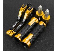 Compatible Pour TENERE 700 Tenere700 World Raid XTZ700 Rally 2019 2020 2021 2022 2023 Accessoires De Moto Leviers D'embrayage De Frein Pliables Réglables Poignées De(Or)