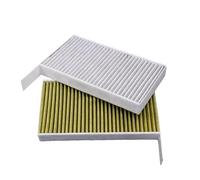 Compatible Pour Tesla Model 3 Model Y Filtre à air à charbon actif HEPA Kit de remplacement d'élément filtrant de climatiseur automatique Filtres à air d'habitacle