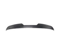 Compatible pour VW Tiguan R-Line Rline 2017+ Aileron de toit arrière brillant à lèvres noir/aspect fibre de carbone Kit de carrosserie extérieur séparateur supérieur de coffre(Carbon Look)