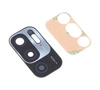Compatible pour Xiaomi Redmi Note 10 5G / M2103K19G M2103K19C Vitre de rechange en verre pour objectif arrière + adhésif double face