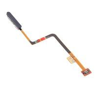COMPATIBLE POUR Xiaomi Redmi Note 9 Pro 5G / Mi 10T Lite 5G M2007J17G / M2007J17C Flat flex ribbon cable câble connecteur pour connexion KEY HOME to MAINBOARD LECTEUR IMPRESSION CENTRAL NOIR