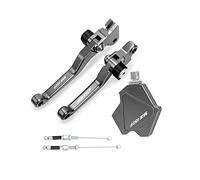 Compatible Pour Yamaha YZ450F YZ 450F YZ450 F 2008 Motocross Pliable De Frein Leviers D'embrayage Stunt Facile Pull Câble Système CNC Accessoires(G)